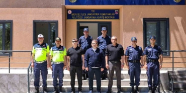Vali Sözer’den jandarmaya bayram ziyareti