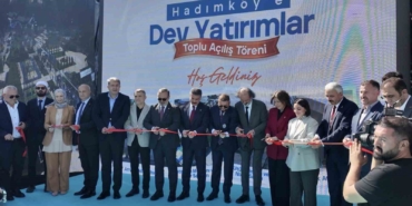 Hadımköy’de yapımı tamamlanan Kültür Merkezi törenle açıldı