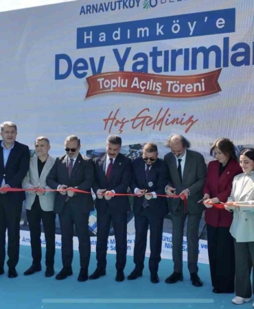 Hadımköy’de yapımı tamamlanan Kültür Merkezi törenle açıldı