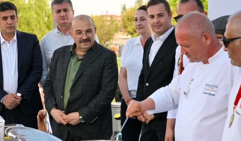 Gastronominin kalbi üç gün boyunca Balıkesir’de attı