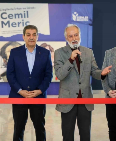 Esenler’de Cemil Meriç karikatür sergisi sanatseverlerle buluştu