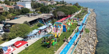 Tuzla Yeşil Kıyı Parkı yenilenen yüzüyle hizmete açıldı