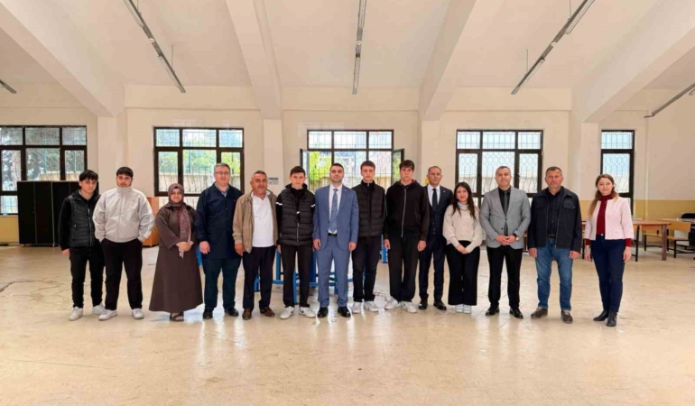 Bilecik’te CNC makineleri öğrencilere teslim edildi