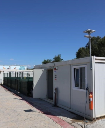 Çanakkale’de Sahipsiz Hayvan Bakımevi ve Doğal Yaşam Alanı incelendi