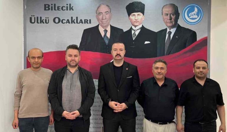 Bilecik’te esnaf odalarından Ülkü Ocakları’na buluşma
