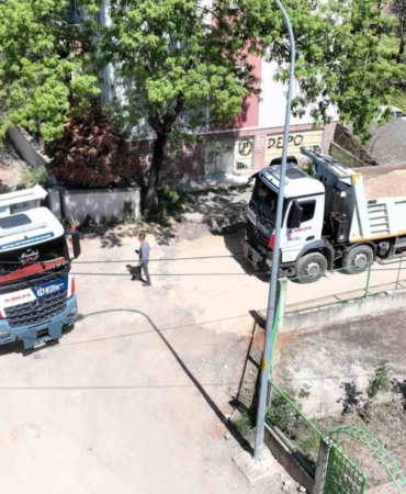 Körfez’de 22 kilometrelik üstyapı çalışması