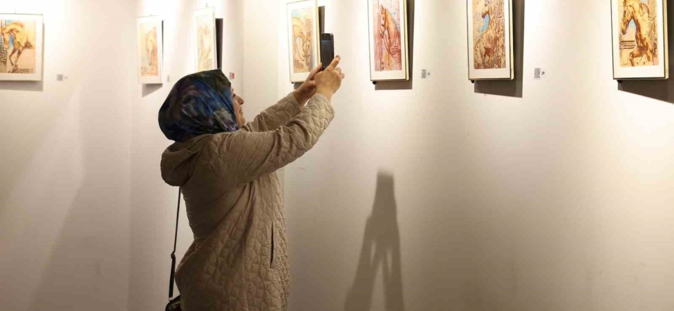 "Hat İzinde" sergisi Bağcılar’da sanatseverlerle buluştu