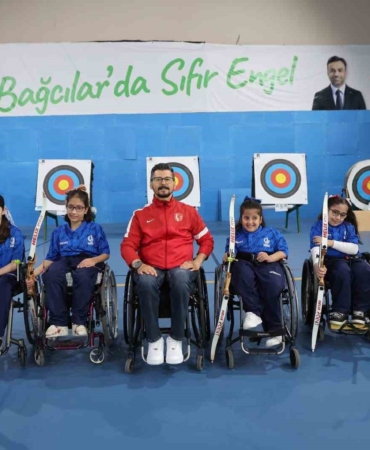 Bağcılar’da Engelli Çocuk Okçuluk Takımı kuruldu
