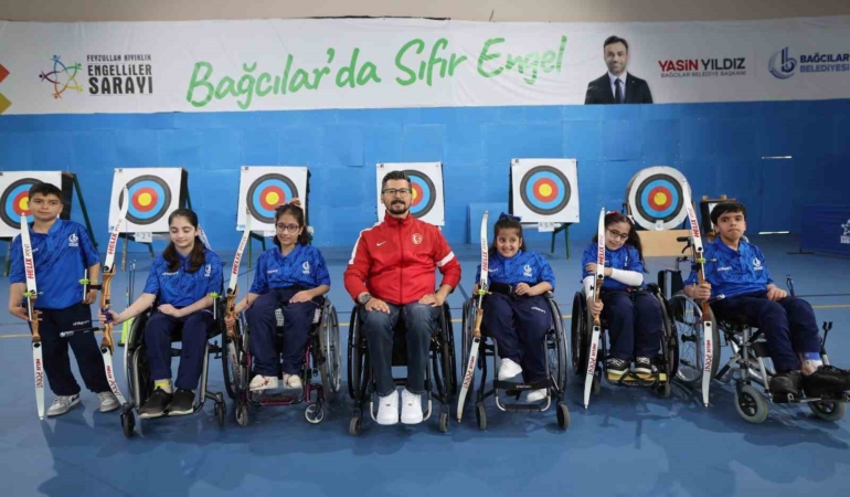 Bağcılar’da Engelli Çocuk Okçuluk Takımı kuruldu