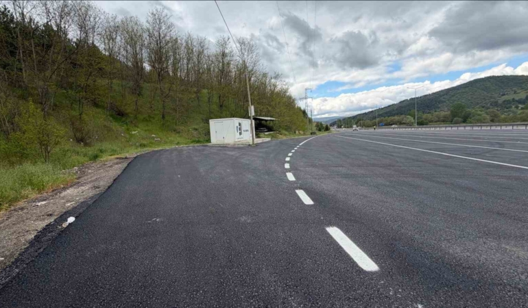 Bilecik’te yol kontrol noktasında düzenleme yapıldı