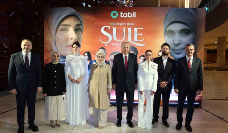 Cumhurbaşkanı Erdoğan, “Şule Senin Hikayen” dizisinin galasına katıldı