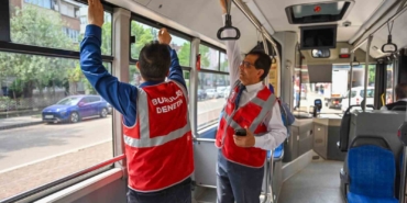 Bursa’da toplu taşıma araçlarına klima denetimi