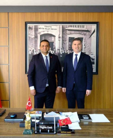 Edremit’ten Altıeylül’e vefa ve dostluk ziyareti