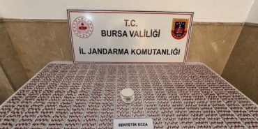 Bursa’da zehir tacirlerine darbe: Binlerce sentetik hap ele geçirildi