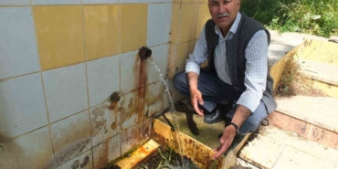 Burhaniye’de 5 yıl aradan sonra akan şifalı su sevindirdi