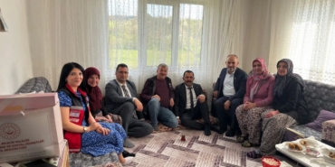 Şehit ailesine anlamlı ziyaret