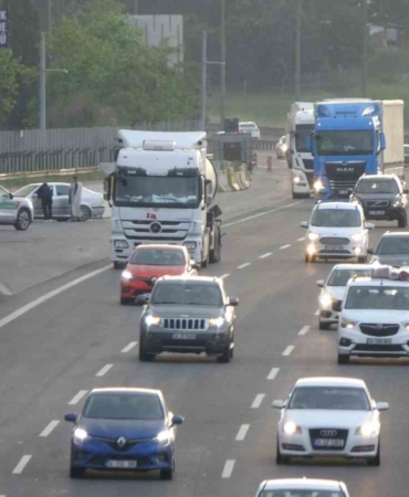 Kocaeli’de mesai bitimiyle TEM’de hareketlilik başladı