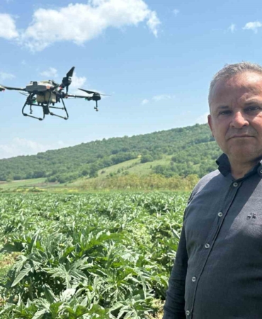 Kestel Belediyesinden çiftçiye drone desteği; hem zamandan hem yakıttan tasarruf