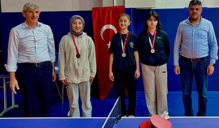 Bilecik’te Liseler Arası Masa Tenisi Müsabakaları tamamlandı