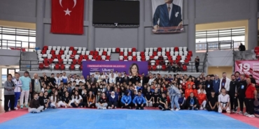 Tekirdağ’da taekwondo şöleni: 7 İlden 365 sporcu Tekirdağ’da buluştu