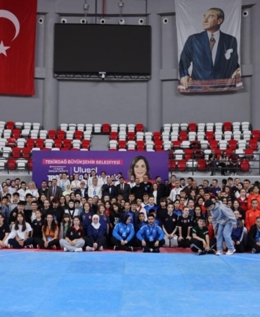 Tekirdağ’da taekwondo şöleni: 7 İlden 365 sporcu Tekirdağ’da buluştu