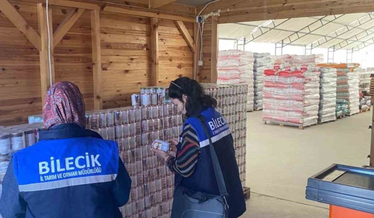 Bilecik’te yem ve gıda güvenliği için eş zamanlı denetim