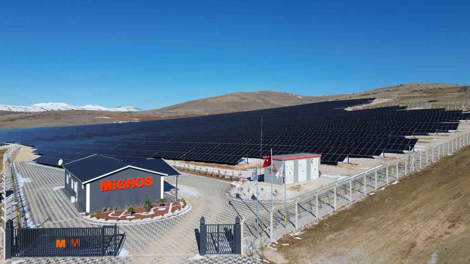 Migros’tan 57 bin hanenin ihtiyacına eş değer temiz enerji gücü