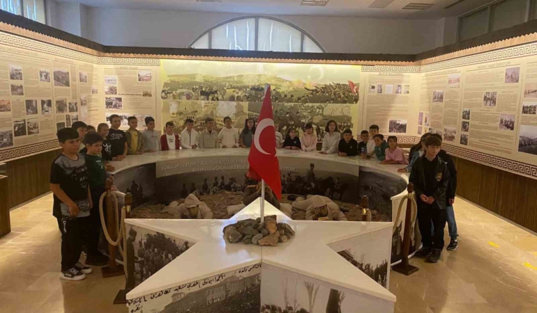 Öğrenciler Müze Haftası’nda tarihle buluştu