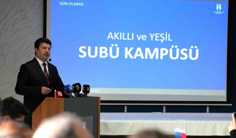 SUBÜ’nün 8’inci kuruluş yıl dönümünde yeni kampüs müjdesi
