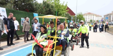 Kızılcıklı Mahallesi’nde Trafik Eğitim Sokağı açıldı