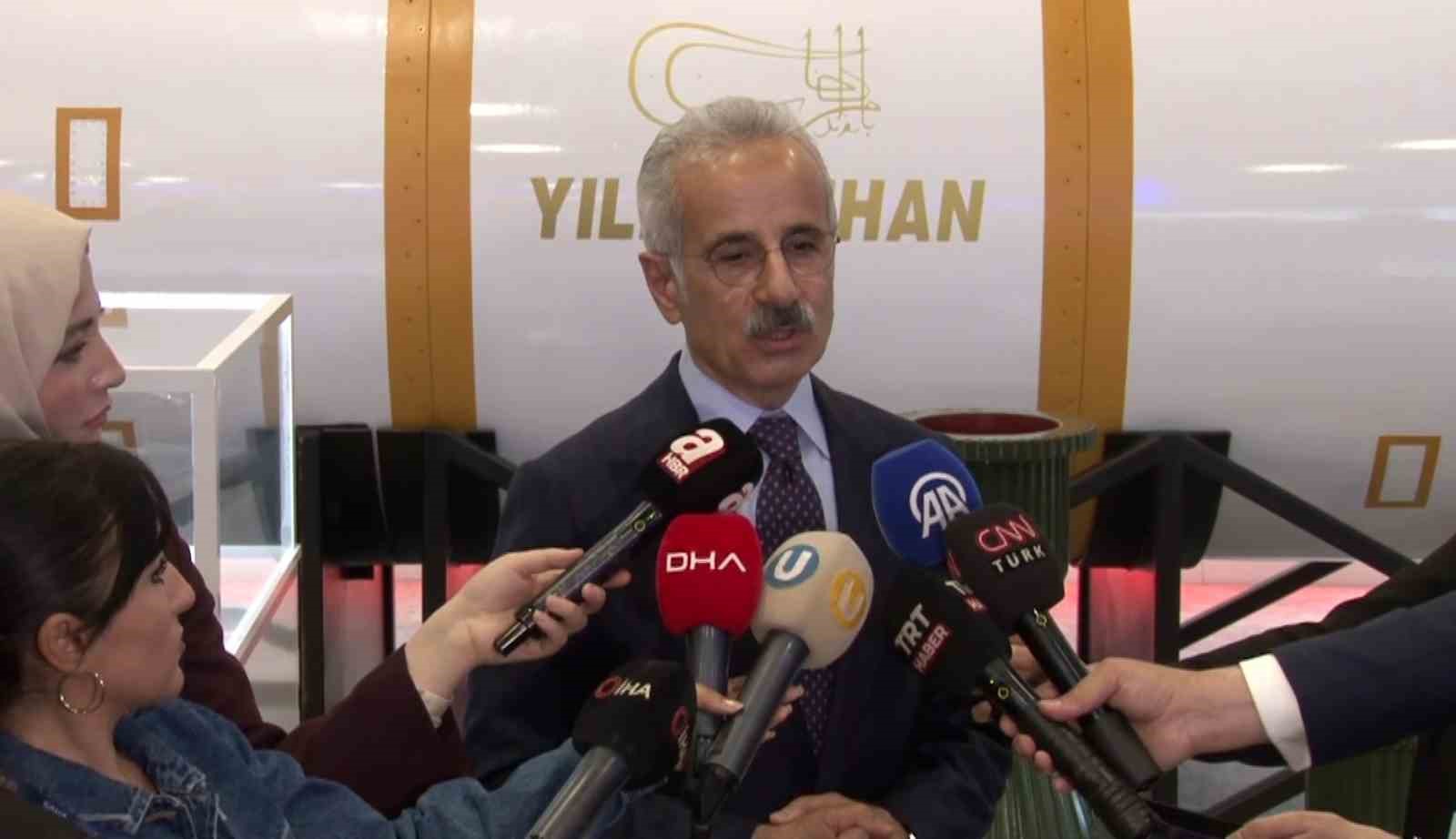 Ulaştırma ve Altyapı Bakanı Uraloğlu: "YILDIRIMHAN’ı dünya konuşuyor, bir ekosistemin en üst seviyesine gelmiş durumdayız"