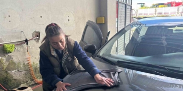 Babaeski’de oto yıkamaya ‘kadın eli’ değdi