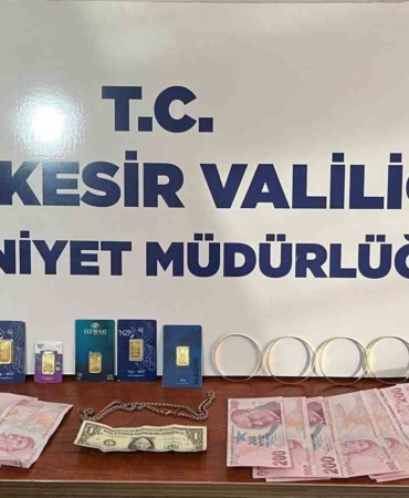 Bandırma’da sahte altın dolandırıcılarına geçit yok: 3 gözaltı