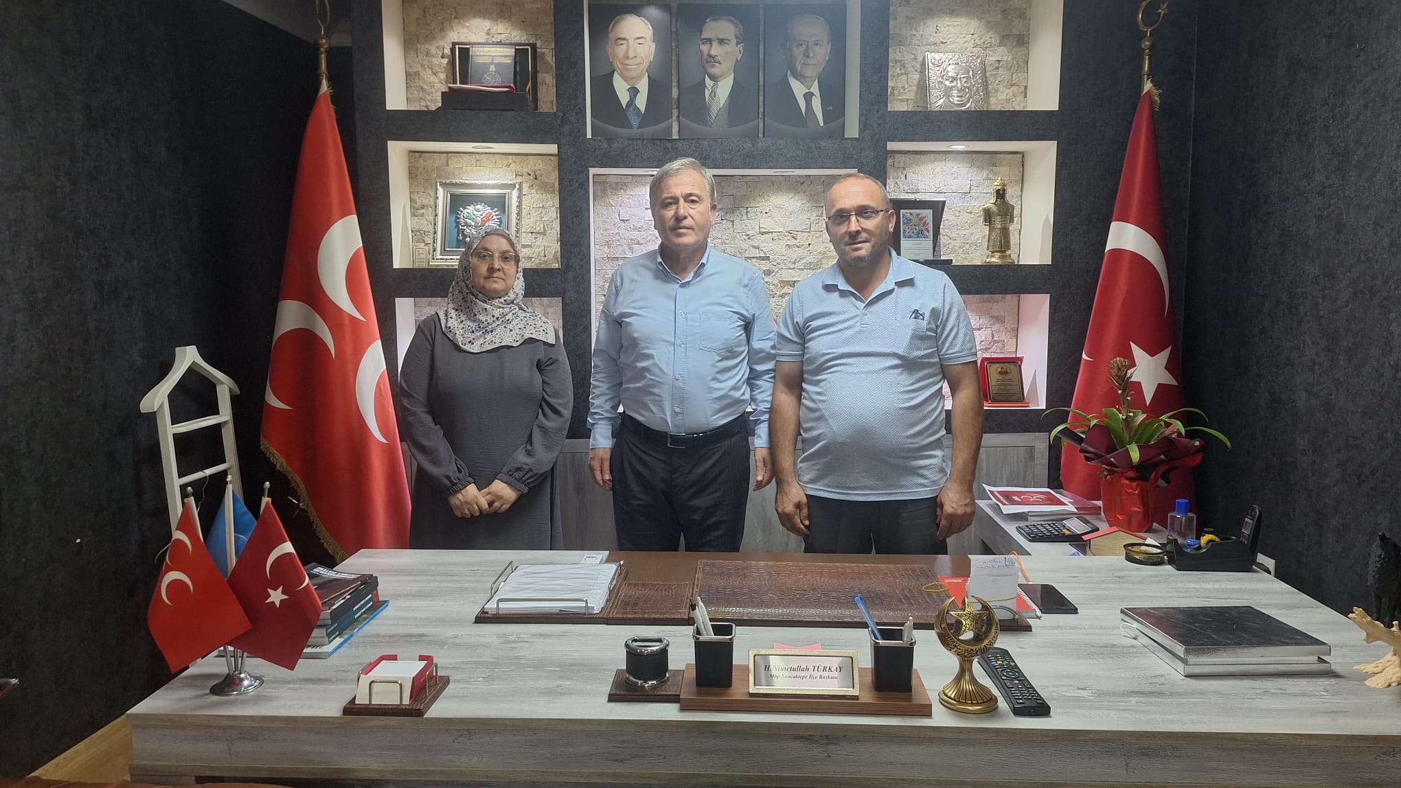 H. Nimetullah Türkay’a Cadde News Gazetesi’nden Hayırlı Olsun Ziyareti