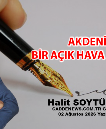 HALİT SOYTÜRK KÖŞE YAZISI